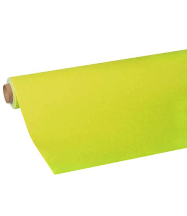 Tafelkleed limoengroen 5 mtr x 118 cm Tissue Royal Collection - Papstar | prijs & verp per 10 stuks