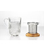 Luminarc Theeglas 36 cl Ø80x(h)110 mm met filter & deksel Quessant - La Rochere
