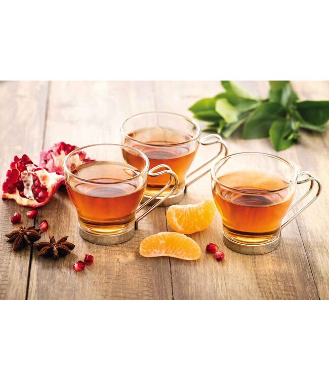 Theeglas 22 cl Ø80x(h)100 mm Oslo - Rocco Bormioli | prijs & per 24 stuks