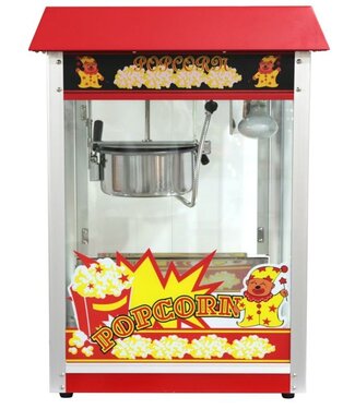 Hendi Popcornmachine rood 230V/1500W - Hendi