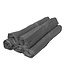 M/EP Afvalzak 80x110 cm (BxL) HDPE T25 grijs | prijs & verp per 300 stuks