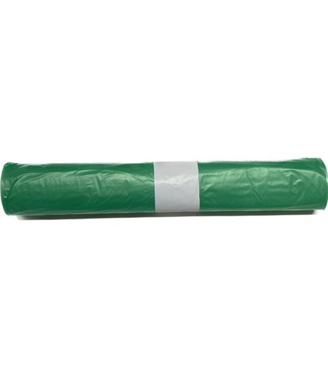 Afvalzak 70x110 cm (BxL) HDPE T30 groen | prijs & verp per 300 stuks