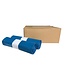 M/EP Afvalzak 65/25x140 cm (BxL) 240 ltr LDPE T70 blauw | prijs & verp per 100 stuks
