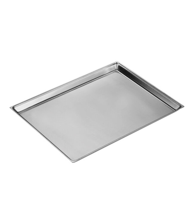 Serveerplateau rechthoekig 400x300 mm - Roestvrijstaal