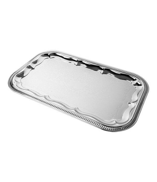 Serveerplateau rechthoekig 530x325 mm GN1/1 - Verchroomd