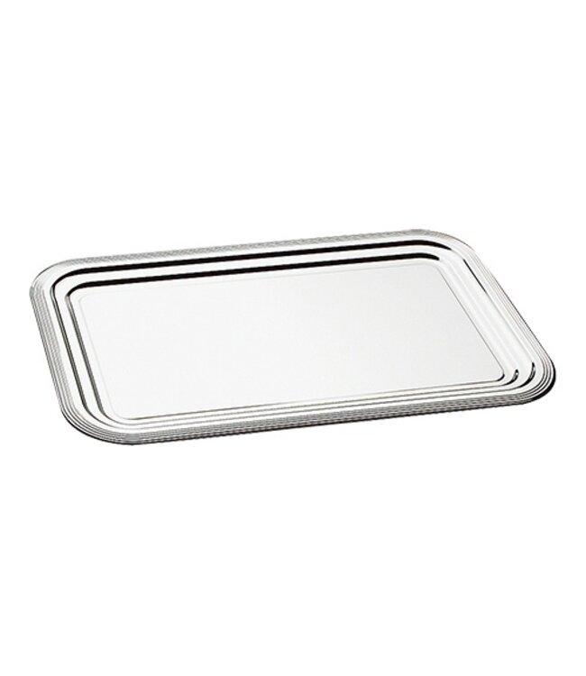 Serveerplateau rechthoekig 530x325 mm GN1/1 - Verchroomd