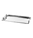 Sans Marque Serveerplateau rechthoekig met handgrepen 530x325 mm GN1/1 - Roestvrijstaal