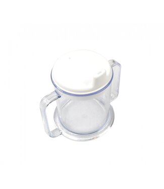 Beker 2 handvaten & 1 deksel 29,5 cl