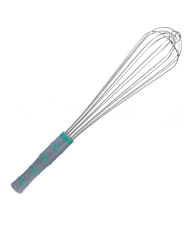 Garde  41 cm RVS uitgevoerd met dikkere draden en hittebestendig handvat die voorzien is van noppen voor betere grip