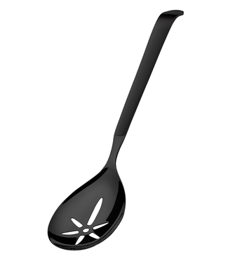 Amefa Opscheplepel 310 mm zwart geperforeerd 1319 Buffet - Amefa