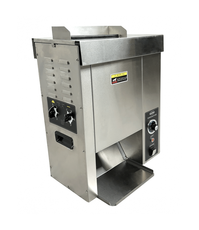 Hamburgerbroodjes toaster tafelmodel 360 buns/720 toast per uur 460x350x610 (bxdxh) 230V - Combisteel