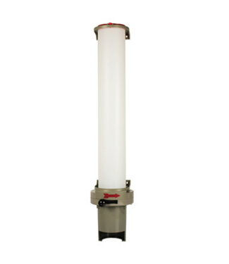 Papstar Bekerdispenser voor 100 bekers Ø70,3 mm grijs