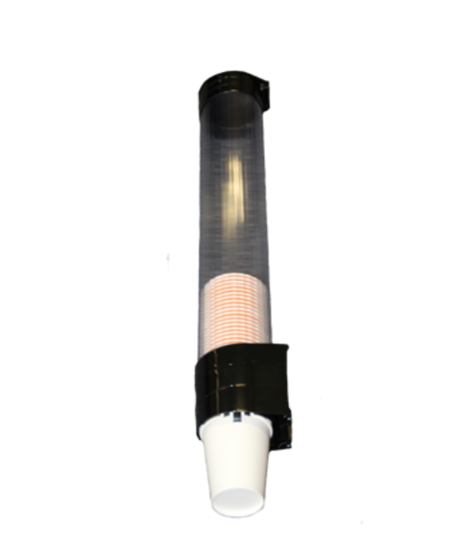 Bekerdispenser voor bekers Ø70,3 mm grijs