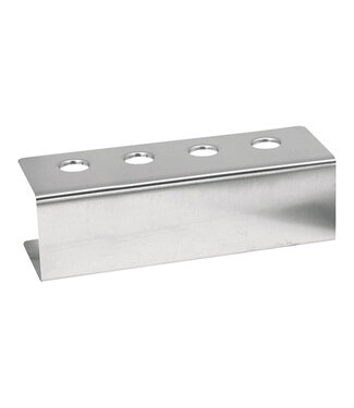 Sans Marque IJshoorn standaard 4 gaten 270x95x90 mm - Roestvrijstaal