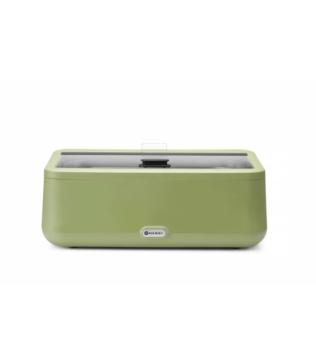 Chafing dish 607x402x250 mm (bxdxh) 230V/700W groen Uniq - Hendi