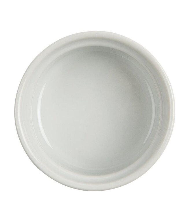 Ramekin Ø70x(h)33 mm 6 cl wit porselein | prijs & verp per 12 stuks