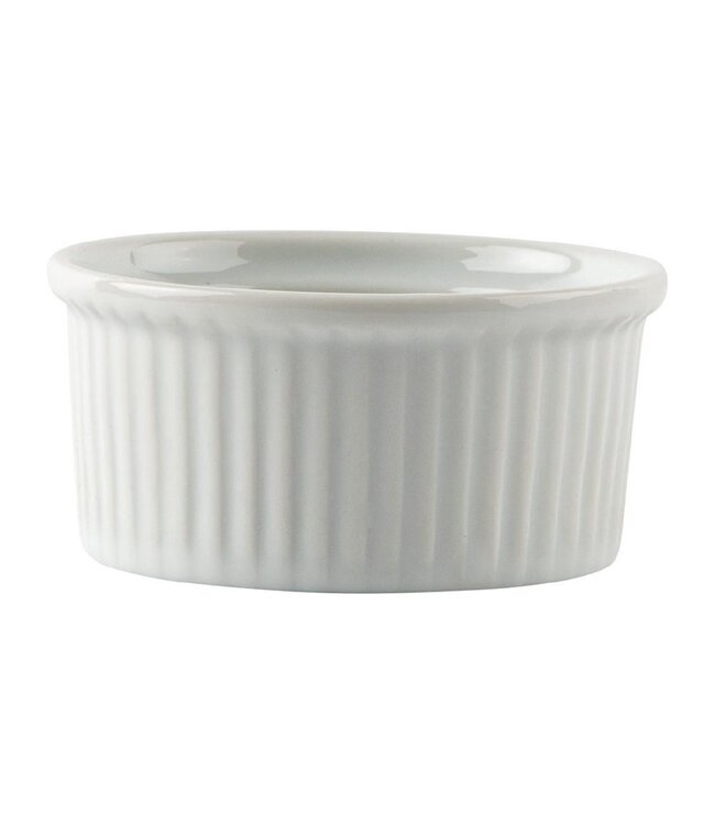 Ramekin Ø70x(h)33 mm 6 cl wit porselein | prijs & verp per 12 stuks