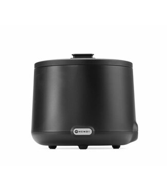 Hendi Soepketel 8 ltr Ø365x(h)325 mm 230V/500W zwart Uniq - Hendi