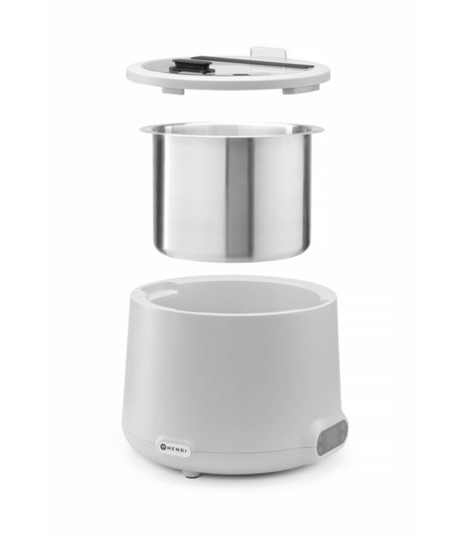 Soepketel 8 ltr Ø365x(h)325 mm 230V/500W wit Uniq - Hendi