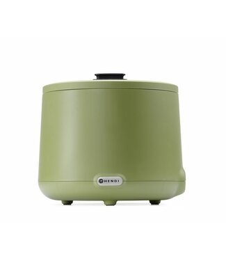 Hendi Soepketel 8 ltr Ø365x(h)325 mm 230V/500W groen Uniq - Hendi