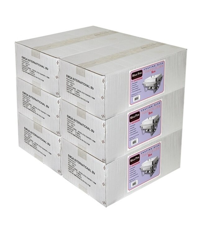 Chafing dish GN1/1 620x350x370 mm - Roestvrijstaal | prijs & verp per 6 stuks