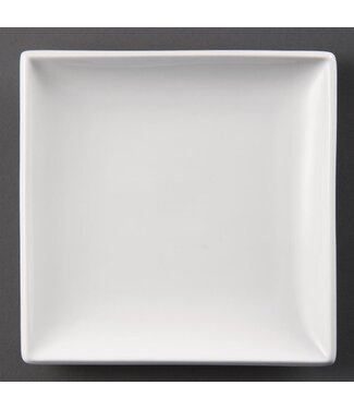 Olympia Bord 180x180 mm vierkant wit | prijs & verp per 12 stuks