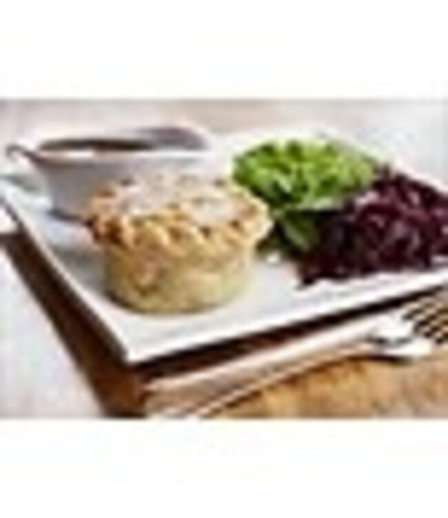 Bord 180x180 mm vierkant wit | prijs & verp per 12 stuks