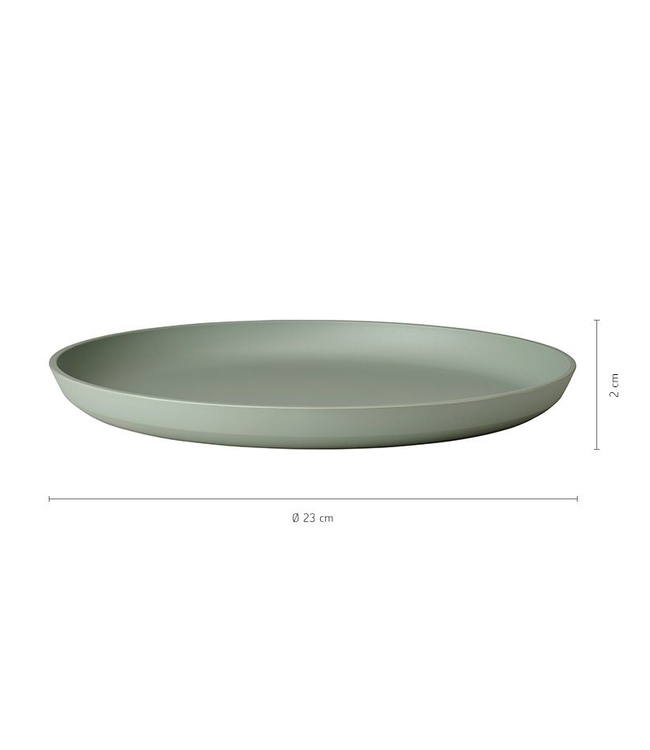 Ontbijtbord silueta 230 mm nordic sage - Mepal