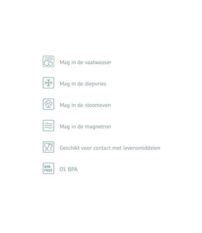 Serveerschaal silueta 250 ml nordic sage - Mepal