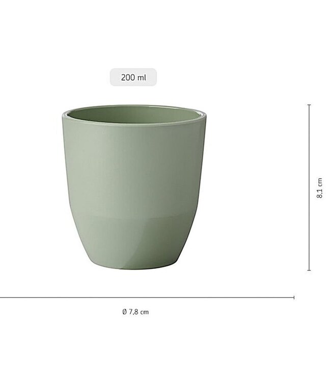 Beker silueta 200 ml nordic sage - Mepal