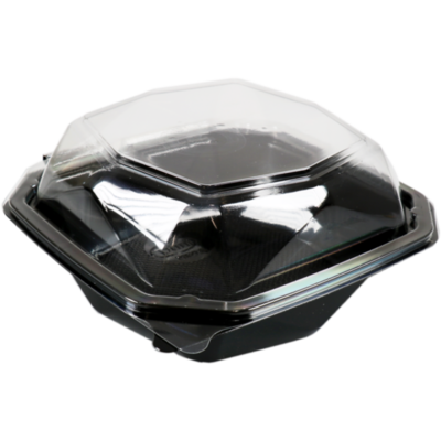 Saladebakken achthoekig