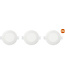 Inbouwspot LED Ø86 mm set 3 stuks
