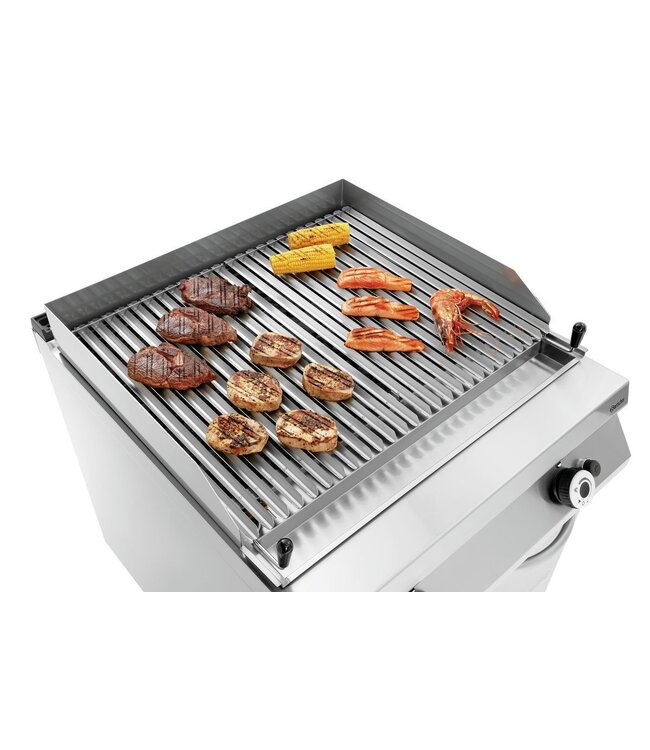 Lava gasgrill 800x900x900-950 mm (bxdxh) - Bartscher