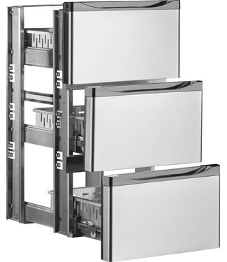Marecos Barkoeler ladenkit 3x 1/3 RVS TFGB 3A - 1/3-544 - Marecos