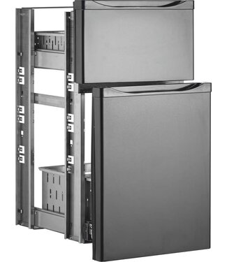 Marecos Barkoeler ladenkit 1x 2/3 + 1x 1/3 zwart TFGB 1 - 2/3-544 - Marecos