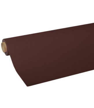 Papstar Tafelkleed bruin 5 mtr x 118 cm Tissue Royal Collection - Papstar | prijs & verp per 10 stuks