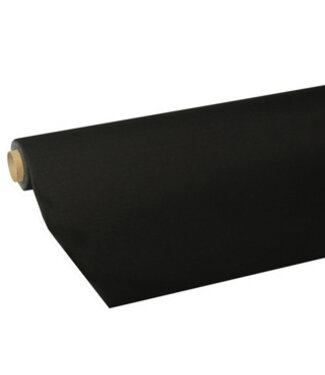 Papstar Tafelkleed zwart 5 mtr x 118 cm Tissue Royal Collection - Papstar | prijs & verp per 10 stuks