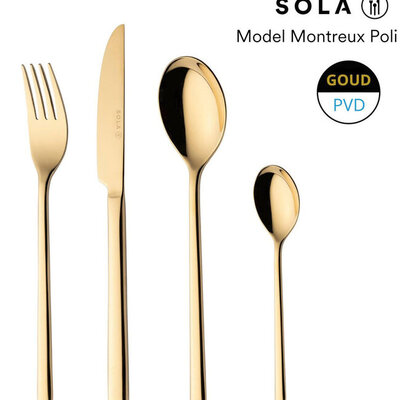 Sola - model Montreux goud 18/10