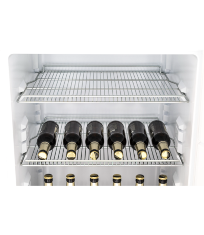 Koelkast 254/267 ltr (br/netto inh.) 600x620x1450 mm (bxdxh) +0°C tot +8°C wit KS290-V-280GW - Exquisit