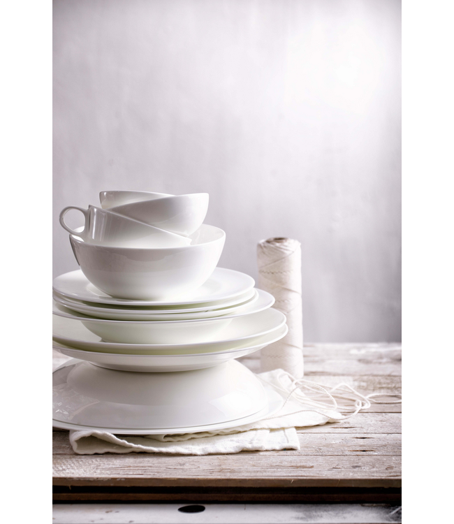 Schaal Ø155x(h)60 mm 40 cl Blanc De Blancs - Maastricht Porselein | prijs & verp per 6 stuks