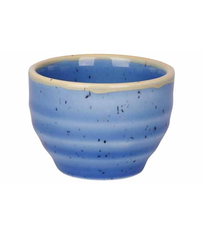 Kom Ø63x(h)54 mm rond 7 cl Artisan Blauw - Proof by Cosy & Trendy | prijs & verp per 12 stuks