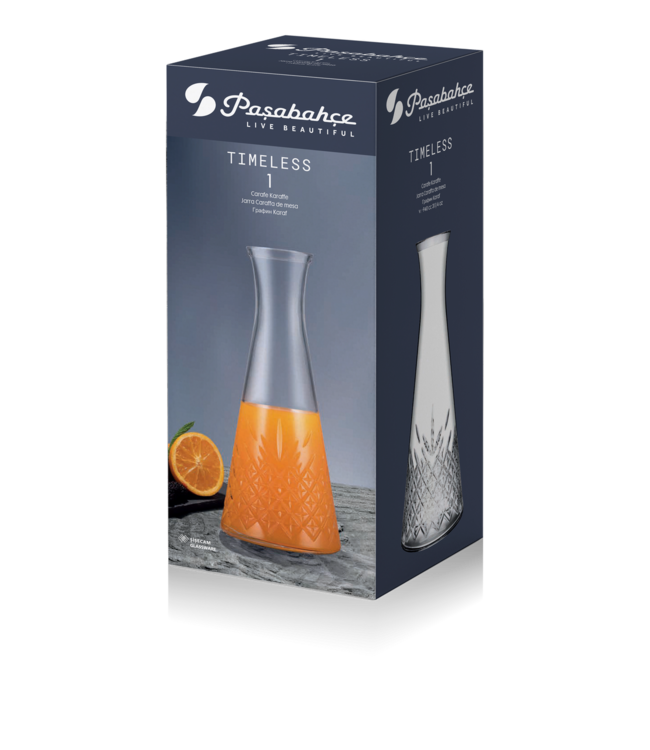 Karaf 94 cl Ø64x(h)264 mm Timeless - Pasabahce | prijs & verp per 6 stuks