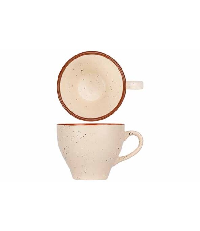 Kop 20 cl Ø88x(h)70 mm Artisan Cream - Proof by Cosy & Trendy | prijs & verp per 12 stuks