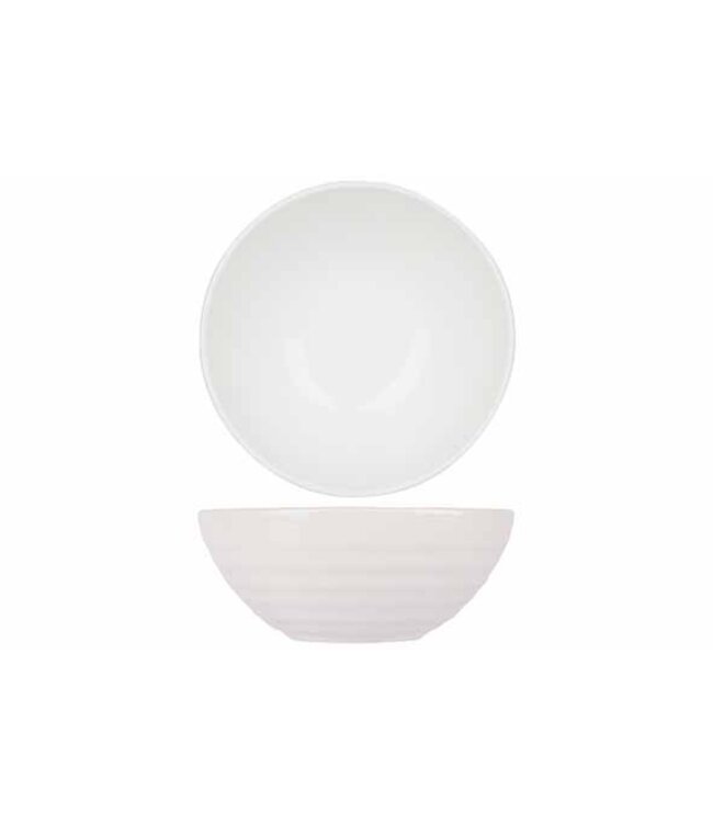 Kom Ø160x(h)63 mm rond 54 cl Artisan Wit - Proof by Cosy & Trendy | prijs & verp per 4 stuks