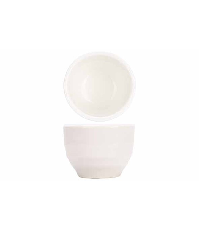 Kom Ø63x(h)54 mm rond 7 cl Artisan Wit - Proof by Cosy & Trendy | prijs & verp per 12 stuks