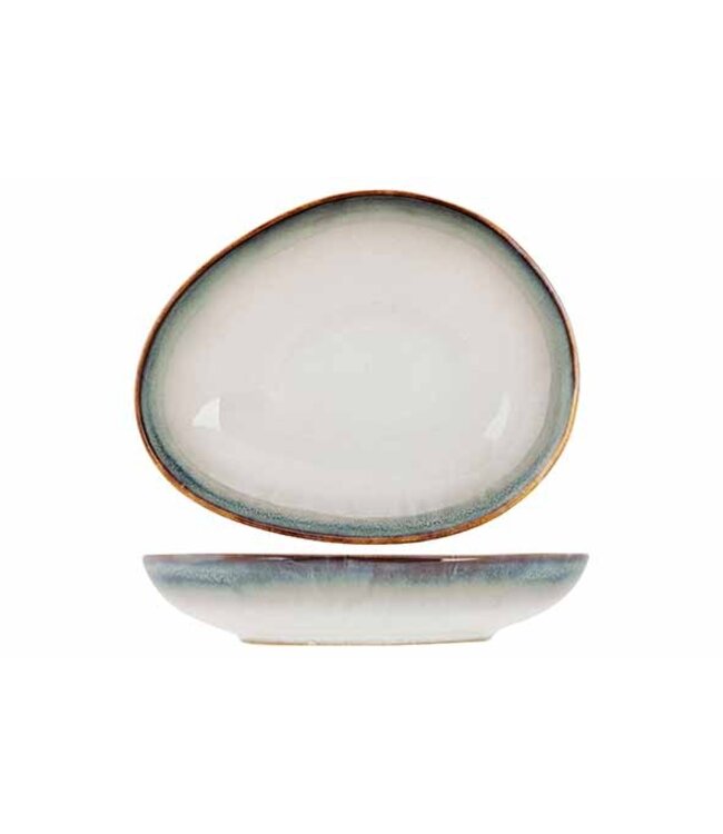 Bord 242x198x48 mm diep ovaal Akoya - Proof by Cosy & Trendy | prijs & verp per 2 stuks
