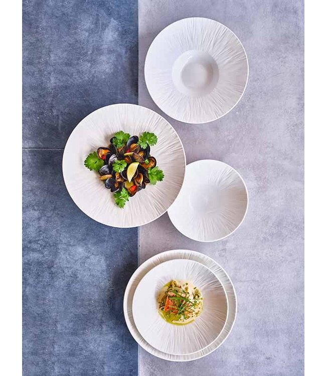 Bord 223 mm Pure White - Proof by Cosy & Trendy | prijs & verp per 4 stuks