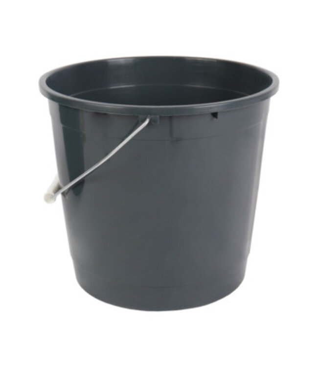 Emmer 5 ltr zwart - Kunststof