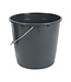 Emmer 5 ltr zwart - Kunststof