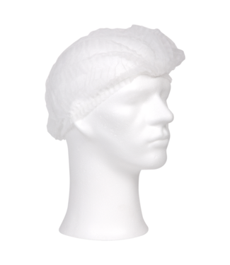 Baret 52 cm wit | prijs & verp per 1.000 stuks